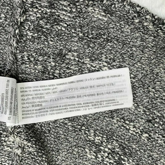 Hollister Women's Gray Waterfall Open Front Cardigan‎ Sweater Size Xsmall Small - Picture 6 of 6